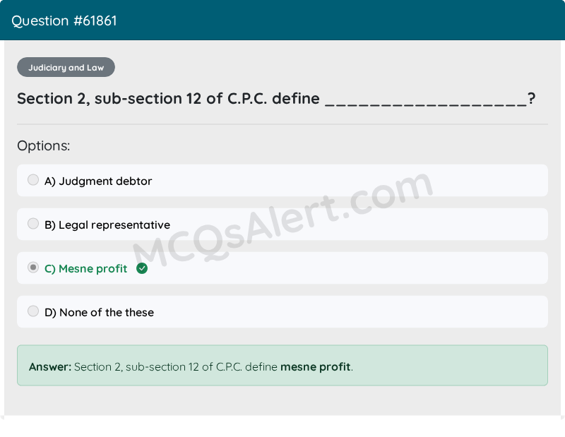 Question Screenshot