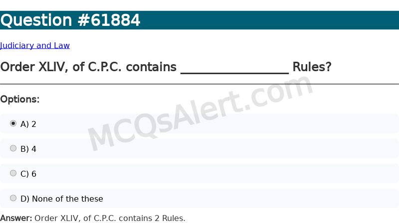 Question Screenshot