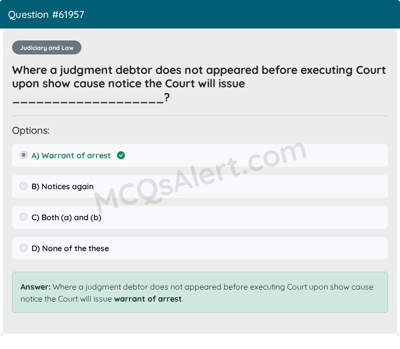 Question Screenshot