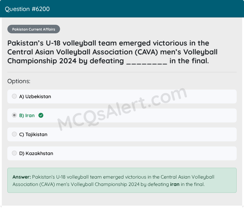 Question Screenshot