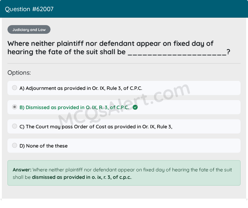 Question Screenshot