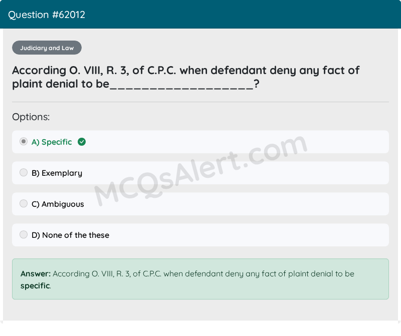 Question Screenshot