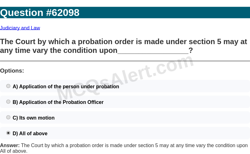 Question Screenshot