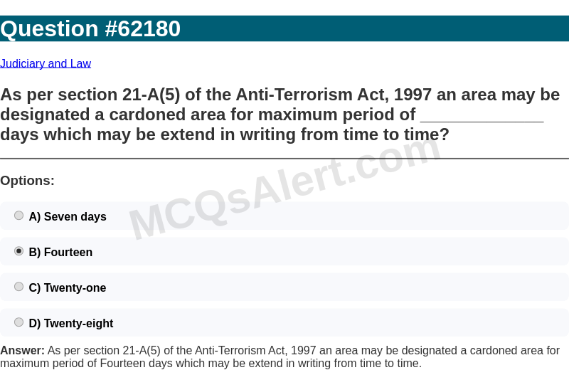 Question Screenshot