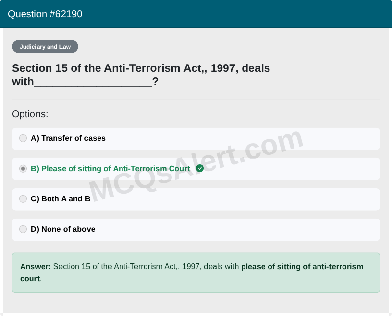 Question Screenshot