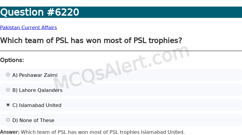 Question Screenshot
