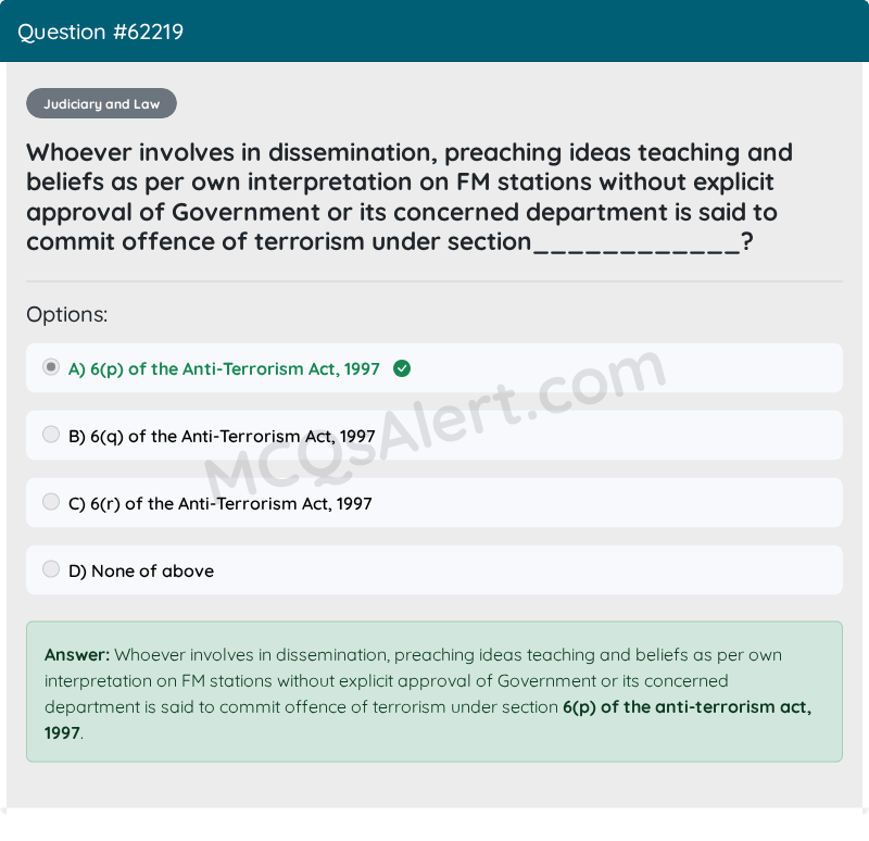 Question Screenshot