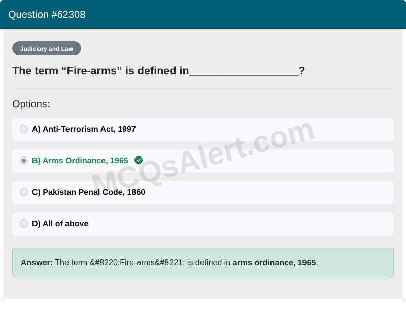 Question Screenshot