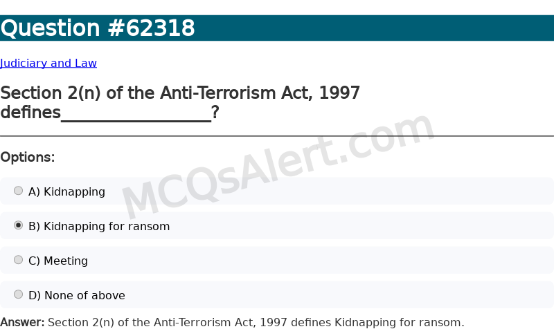 Question Screenshot
