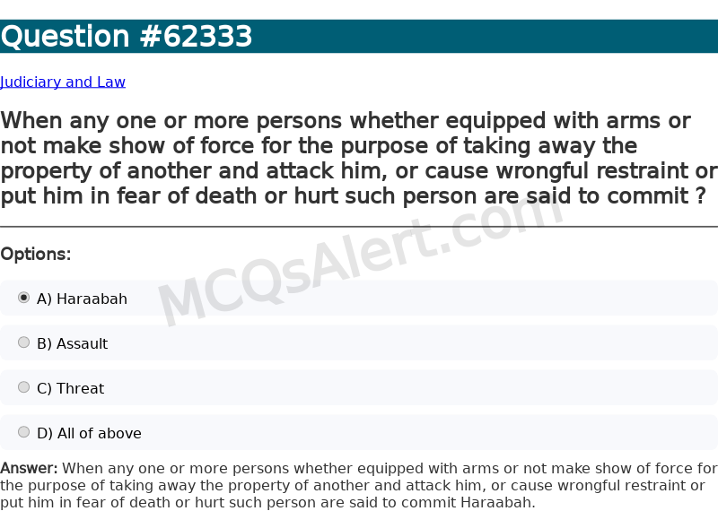 Question Screenshot