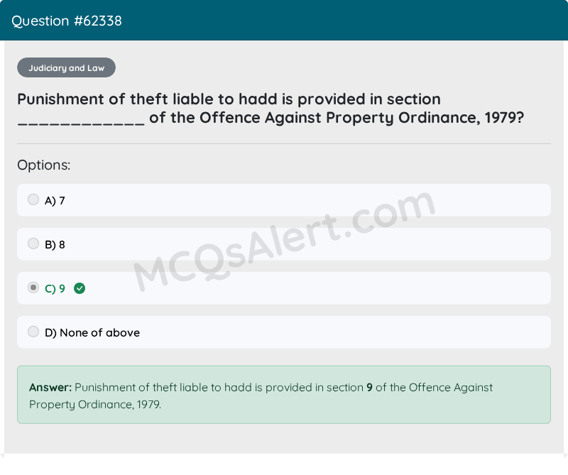 Question Screenshot