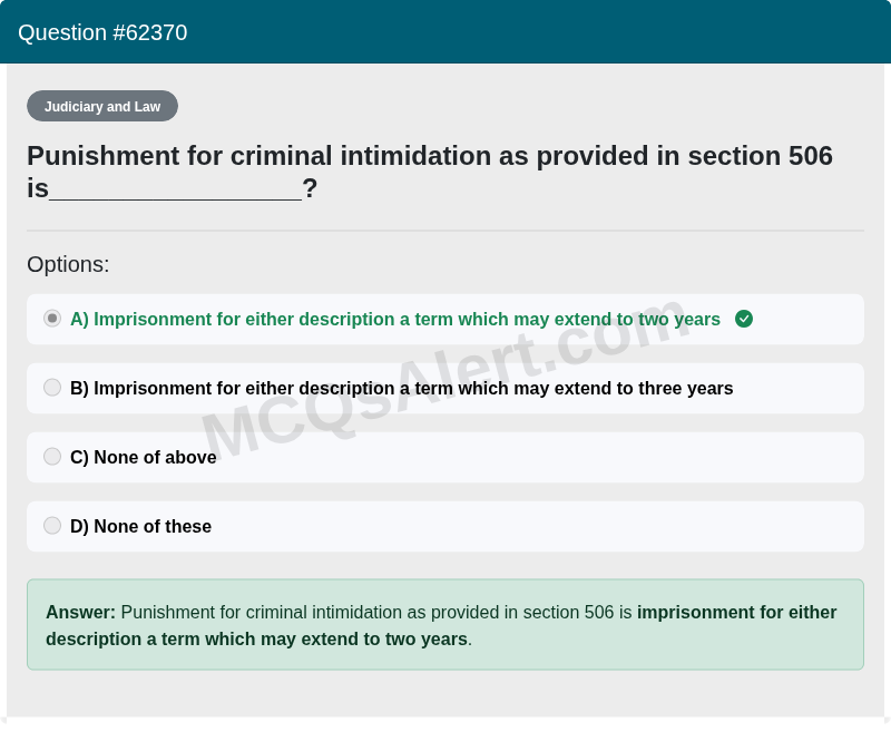 Question Screenshot