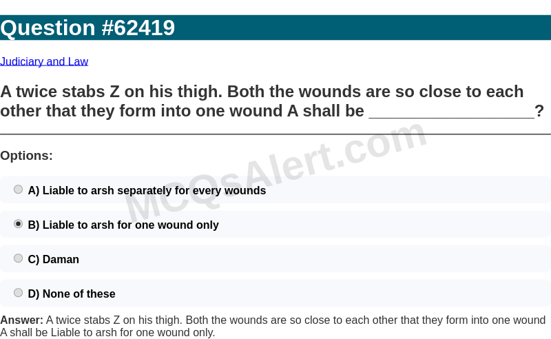 Question Screenshot