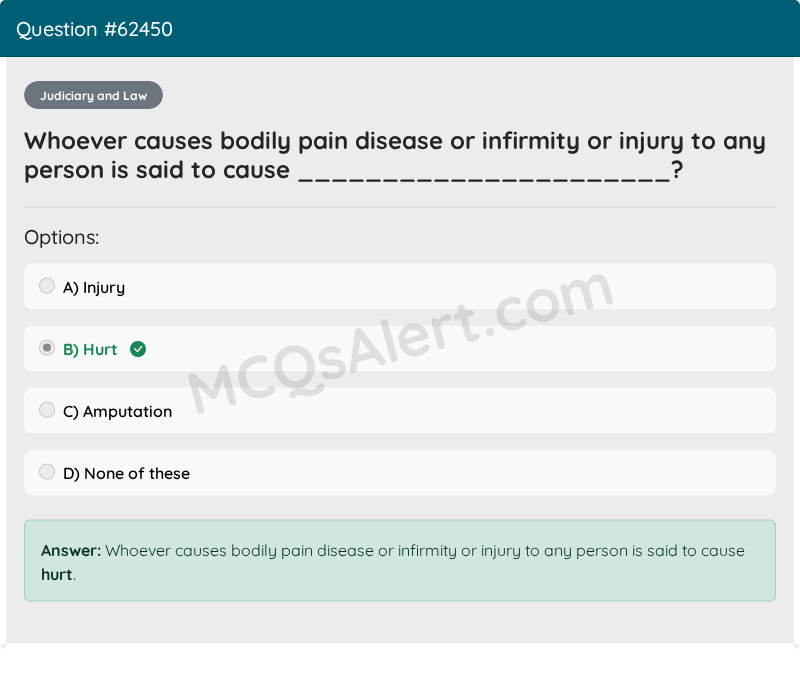 Question Screenshot