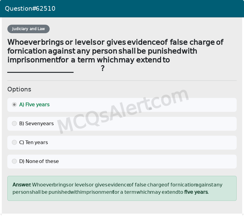 Question Screenshot