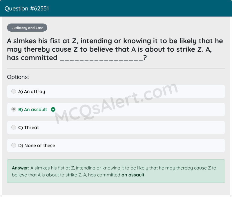 Question Screenshot