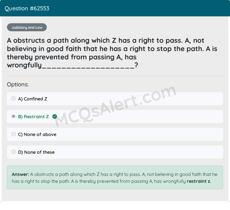 Question Screenshot