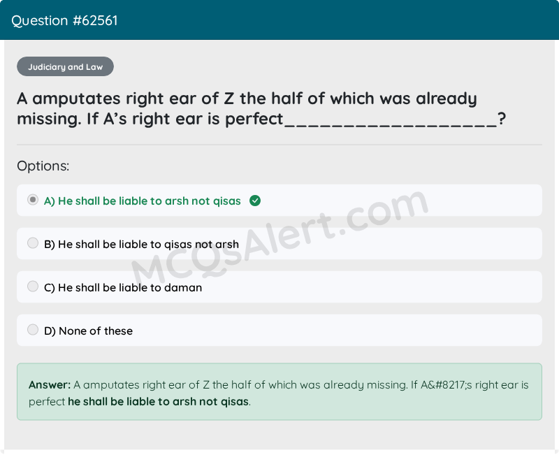Question Screenshot