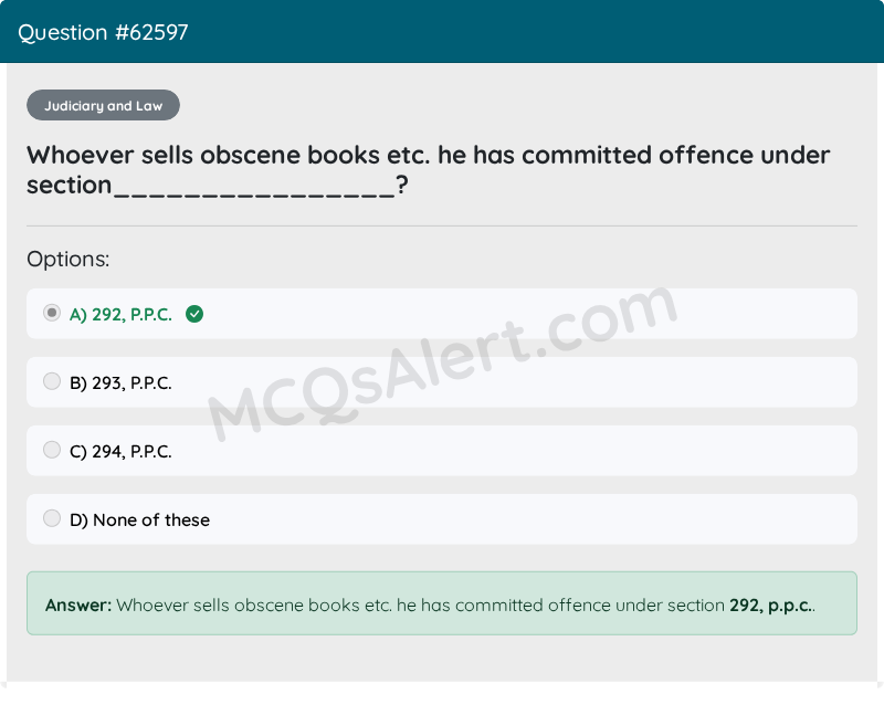 Question Screenshot