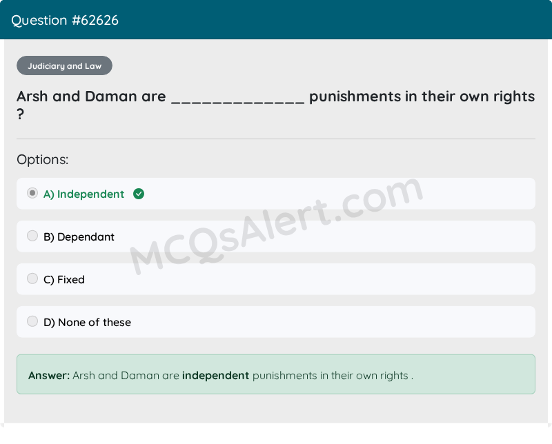 Question Screenshot