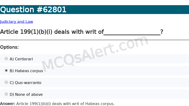 Question Screenshot