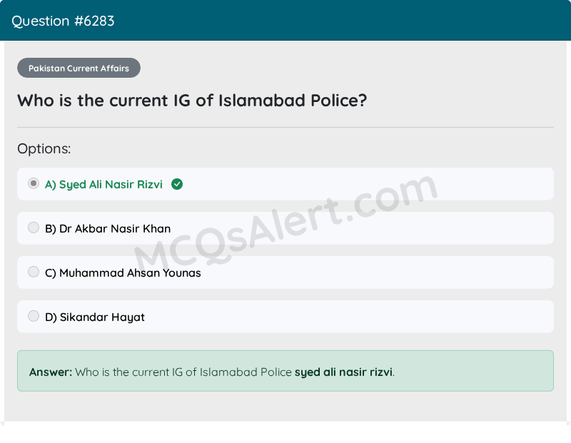 Question Screenshot