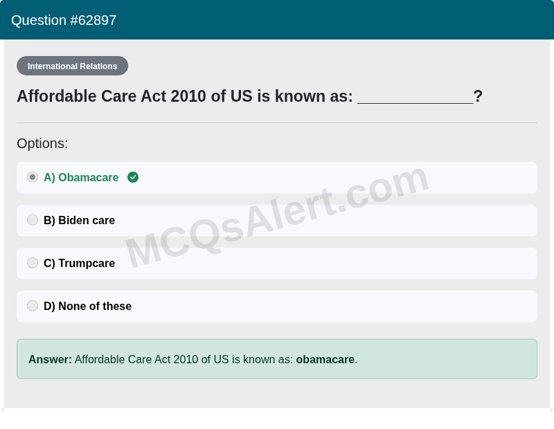 Question Screenshot
