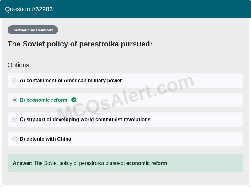 Question Screenshot