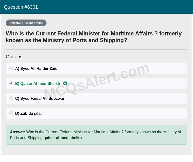 Question Screenshot
