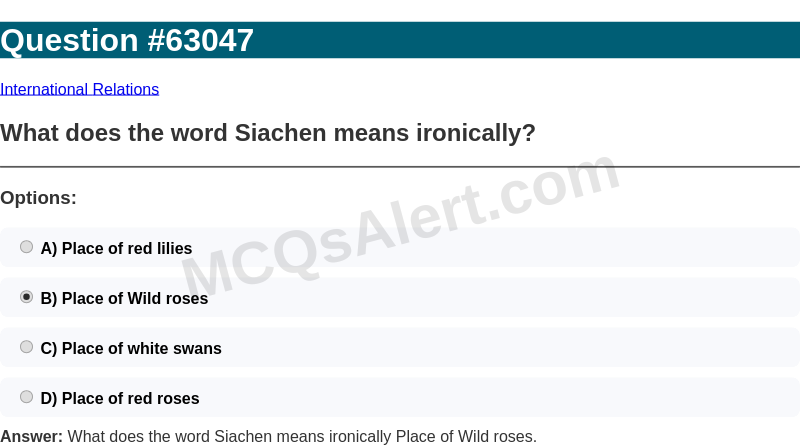 Question Screenshot
