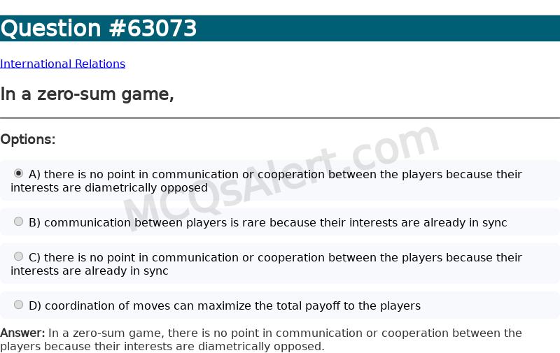 Question Screenshot