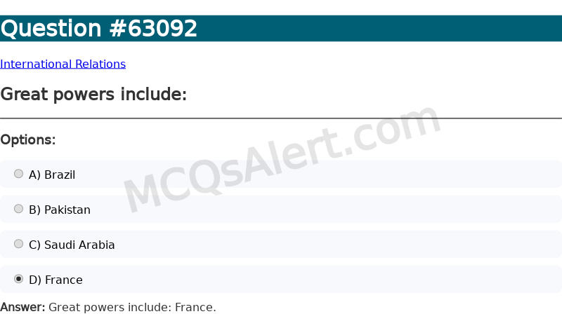 Question Screenshot