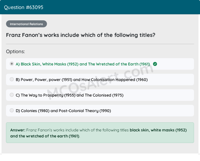 Question Screenshot