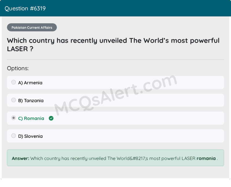 Question Screenshot