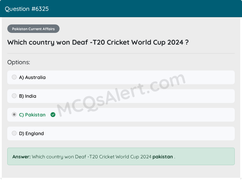 Question Screenshot