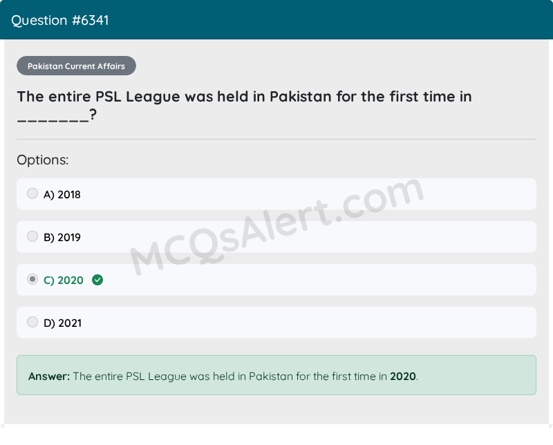 Question Screenshot