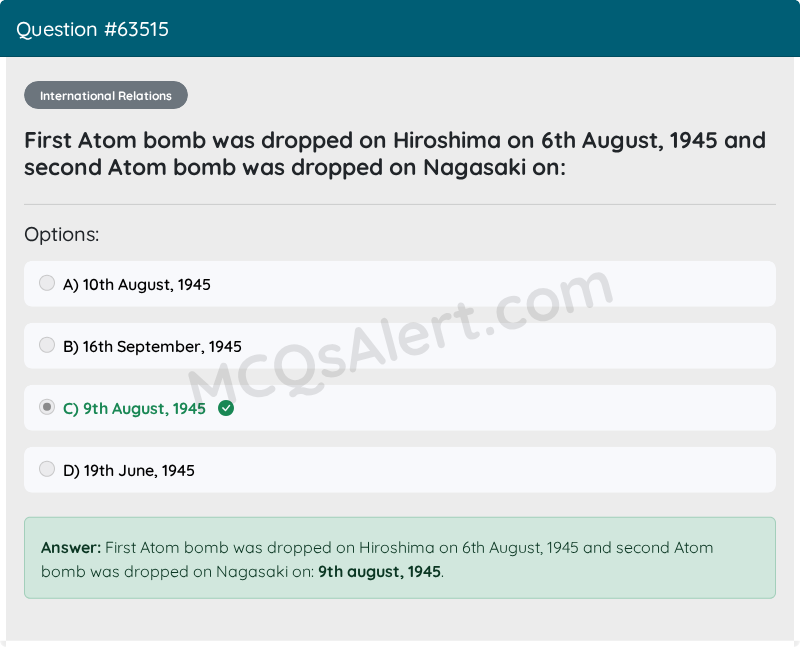 Question Screenshot