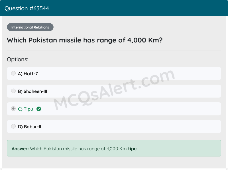 Question Screenshot