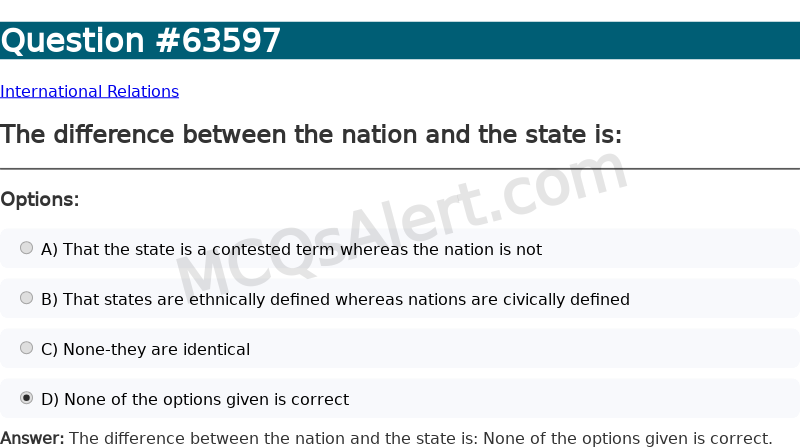 Question Screenshot