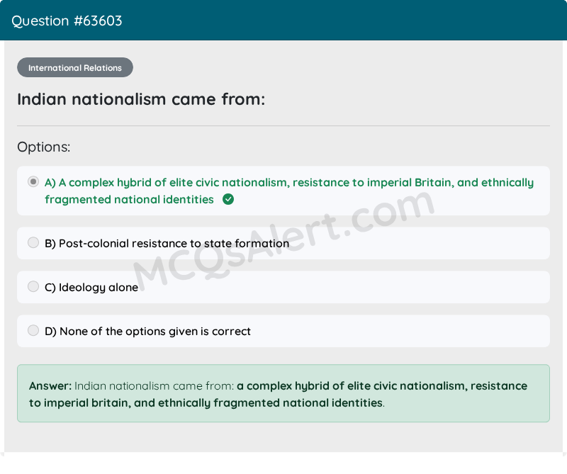 Question Screenshot