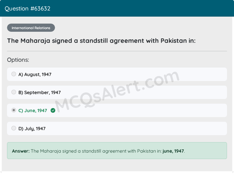 Question Screenshot