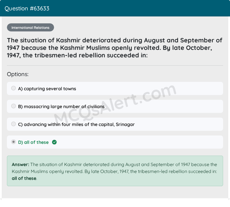Question Screenshot