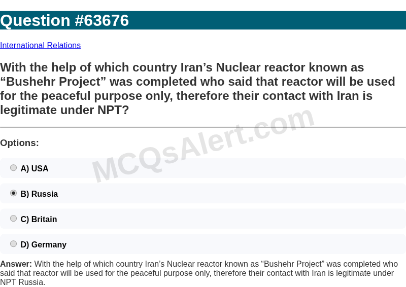Question Screenshot