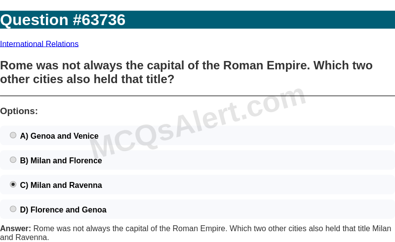Question Screenshot