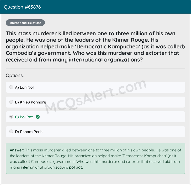 Question Screenshot