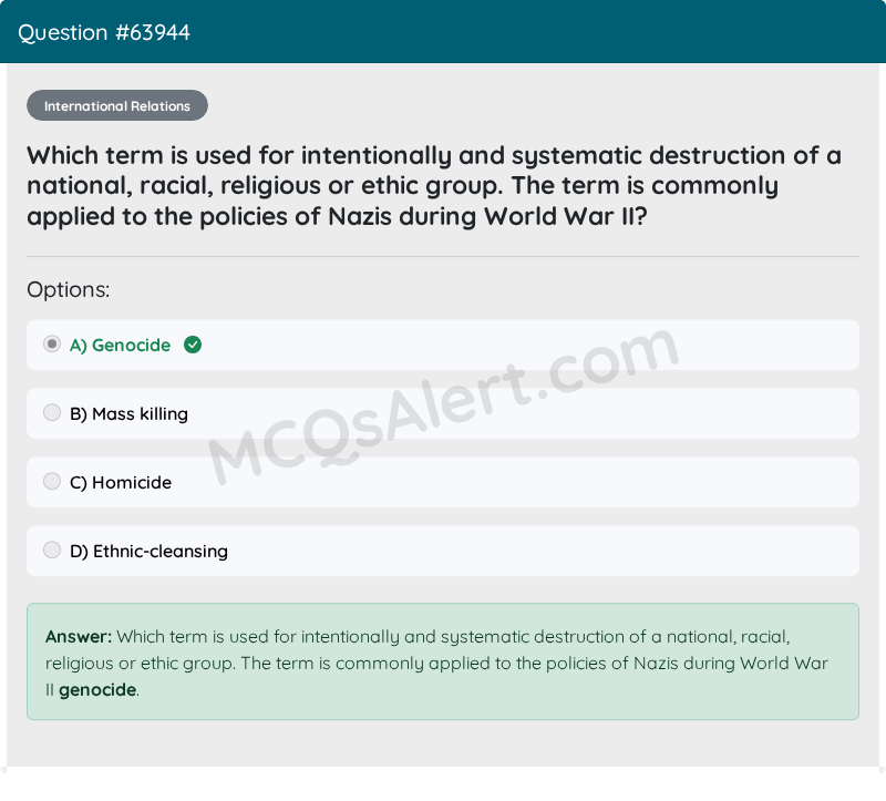 Question Screenshot