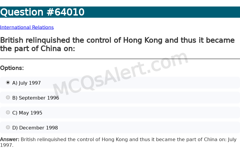 Question Screenshot