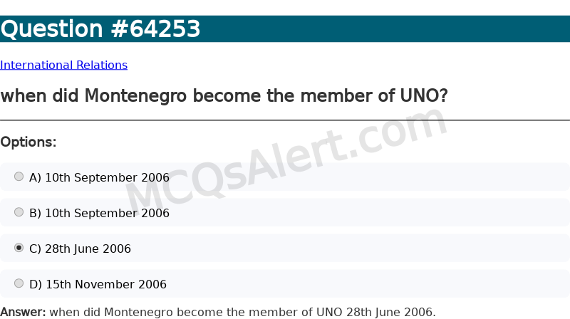 Question Screenshot