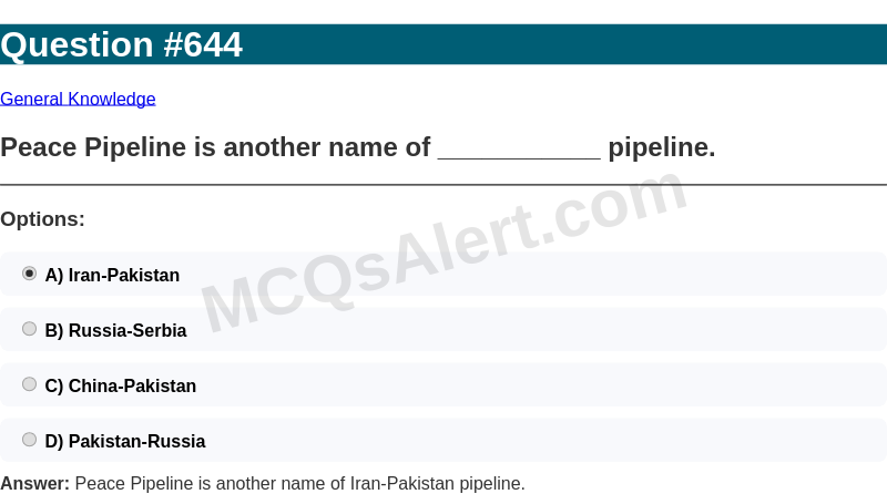 Question Screenshot