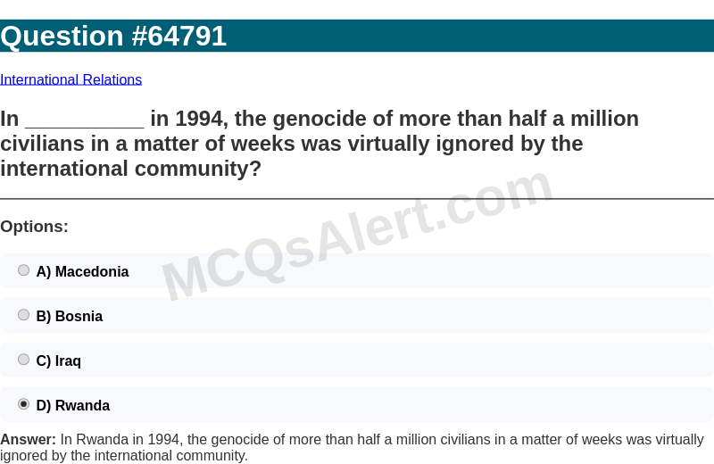 Question Screenshot